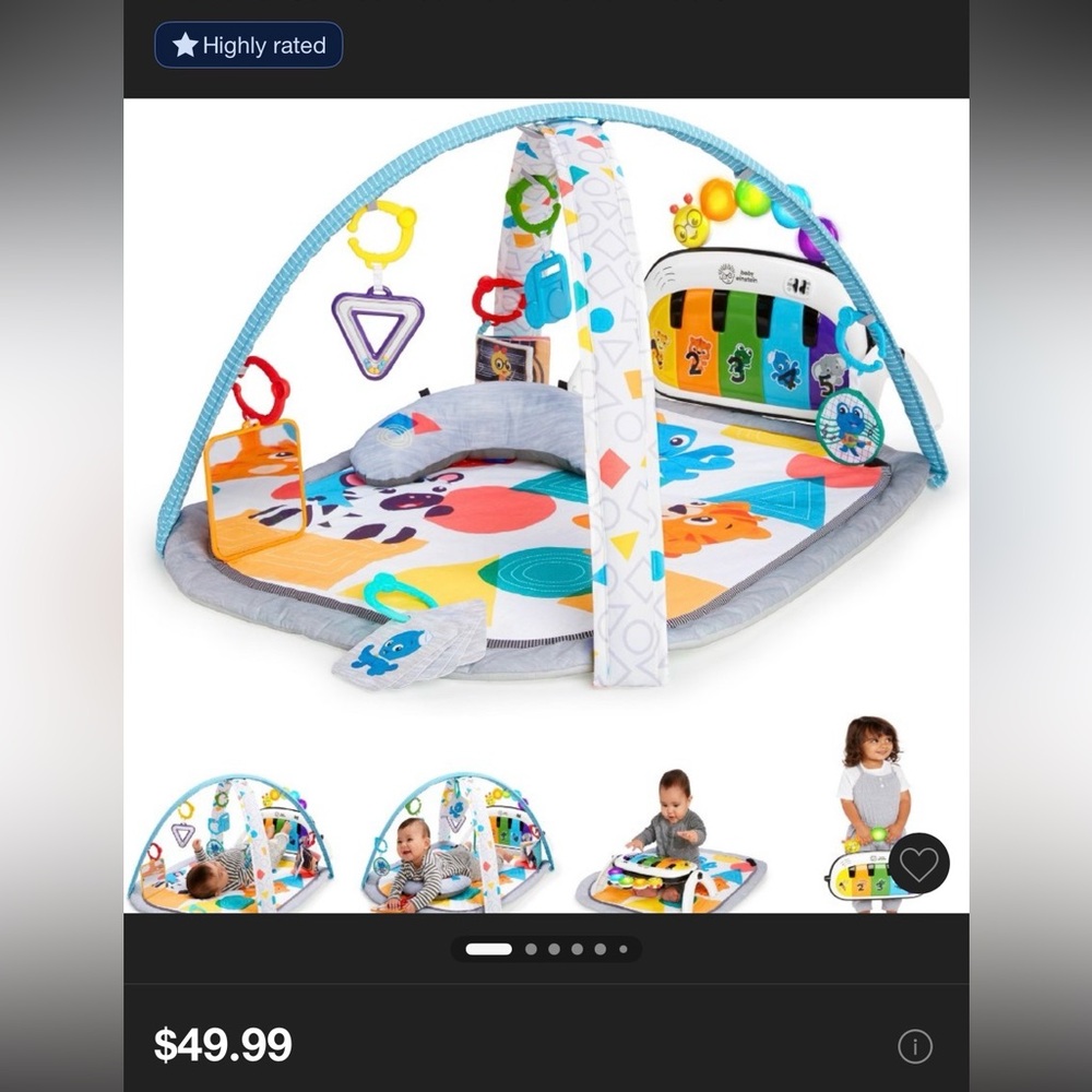 Baby play gym